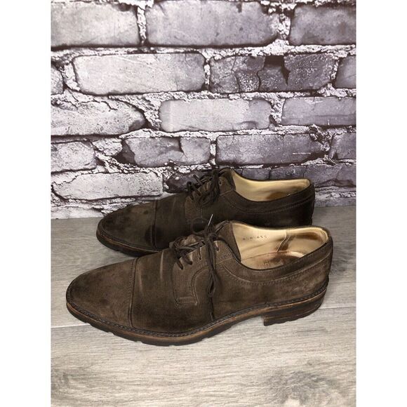 Gravati Vibram Brown Suede Leather Cap Toe Oxfords Shoes Men’s Sz 8.5M US/42EU main image 9